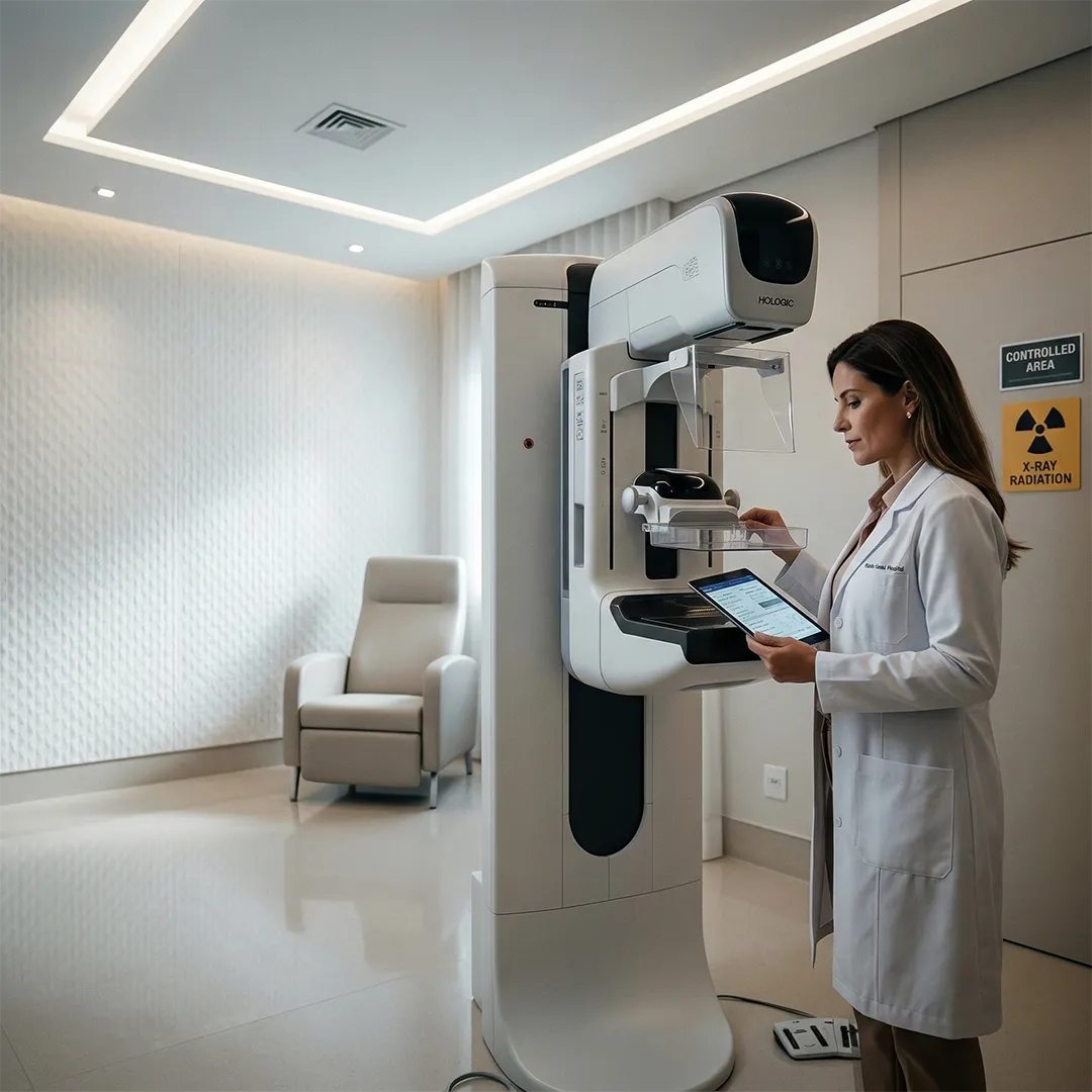 Equipe técnica da Safety operando equipamento de alta tecnologia